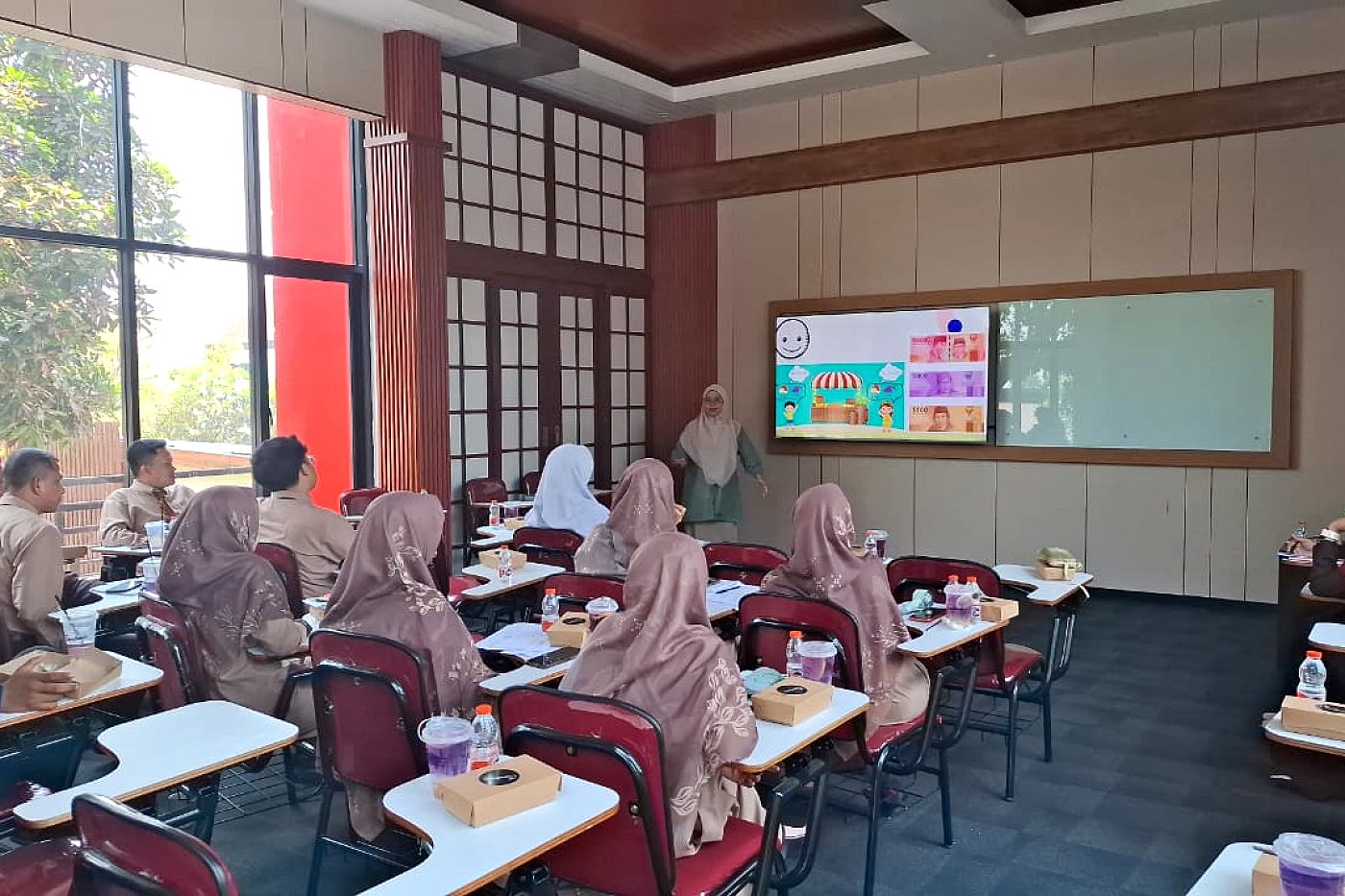 Suasana kelas Madrasah Tsanawiyah