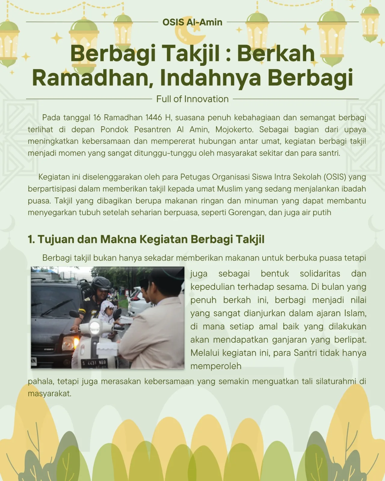Kegiatan santri